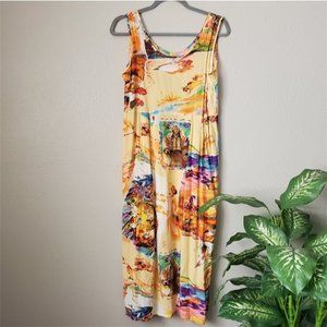 southwest sleeveless dress S